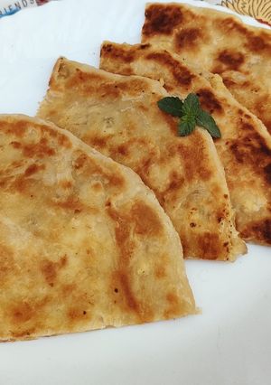 A picture of Peri Peri Chëësy Paratha 🫓🫓.