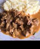 Roast beef Strogonoff
