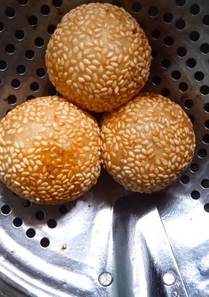 Foto resep Onde-onde kacang hijau