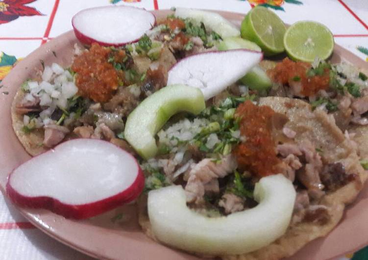 Tacos de carnitas de cerdo #tacos cookpad