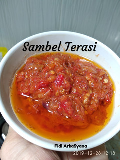 Foto resep Sambel Terasi (W20)