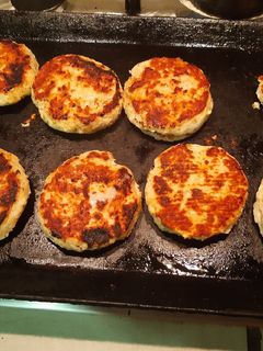 Una foto de Hamburguesas de pollo🇺🇾