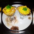 Mini ice cream cone chaat