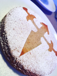 Una foto de Tarta de Santiago
