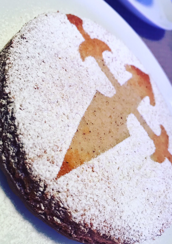 Una foto de Tarta de Santiago