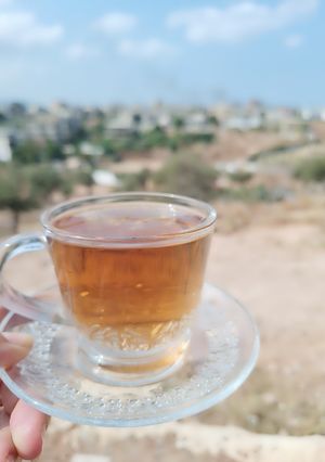 صورة لوصفة شاي اخضر بالزنحبيل