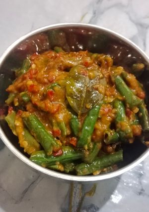 Foto resep Garang Asem Kacang Panjang