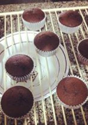 Una foto de Cupcakes de chocolate