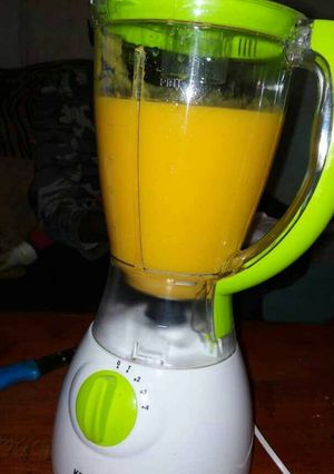 A picture of Mango smoothie.