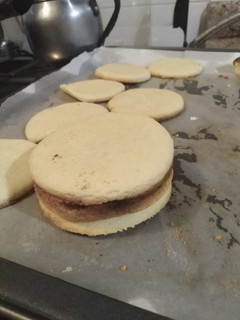 Una foto de Alfajores de maicena