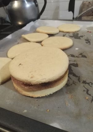 Una foto de Alfajores de maicena