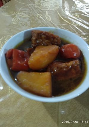 Foto resep 48. Semur Tahu Kentang Praktis