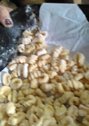 Una foto de Ñoquis caseros de harina🍽️