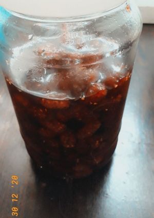 عکسی از دستور مربای توت
