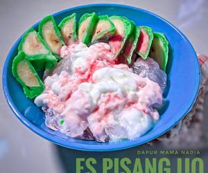 Resep Terbaik Es Pisang Ijo + bubur sum-sum Ala Warteg