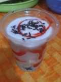 Minuman Pisang Strawberry