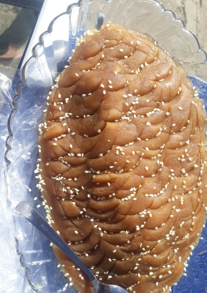 عکسی از دستور حلوا