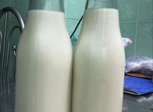 Hình của món Sữa gạo nếp.