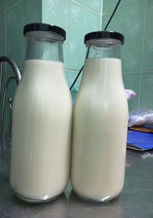 Hình của món Sữa gạo nếp.