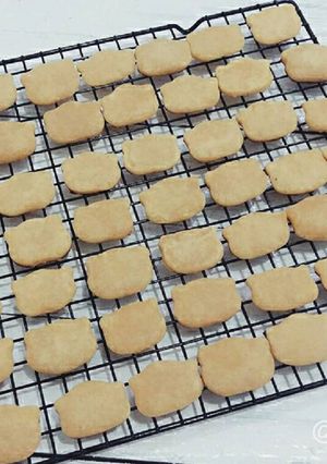 Foto resep Vanilla Cookies (pake teflon double pan)