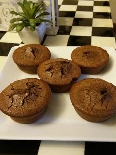 Una foto de Muffin de avena