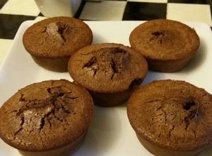 Una foto de Muffin de avena