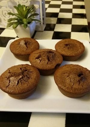 Una foto de Muffin de avena