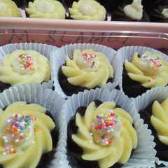 รูปของ Brownies Cheese Cake Twister (dengan fla keju)
