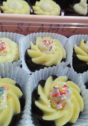 Foto resep Brownies Cheese Cake Twister (dengan fla keju)
