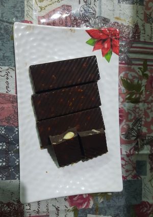 A picture of Vegan chocolate.