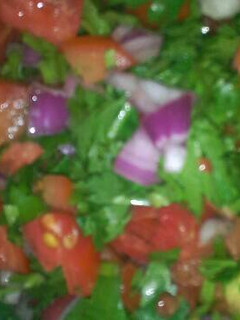 A picture of Vegetable salad.