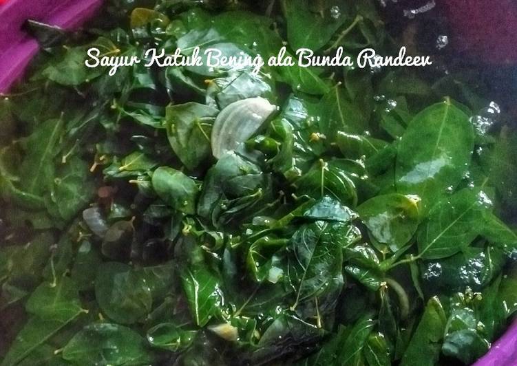 Resep Sayur Bening Katuk yang Bisa Manjain Lidah