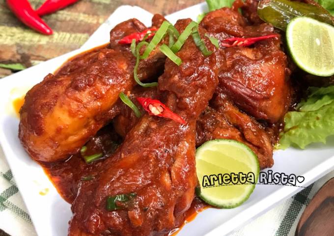 Resep Ayam Masak Merah Oleh Rista Arletta Cookpad