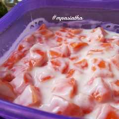 รูปของ MPASI Salad Pepaya Yoghurt