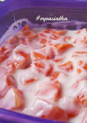 Foto resep MPASI Salad Pepaya Yoghurt