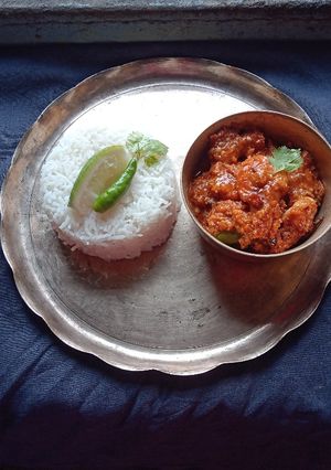 চিংড়ি কারি রেসিপির প্রধান ছবি