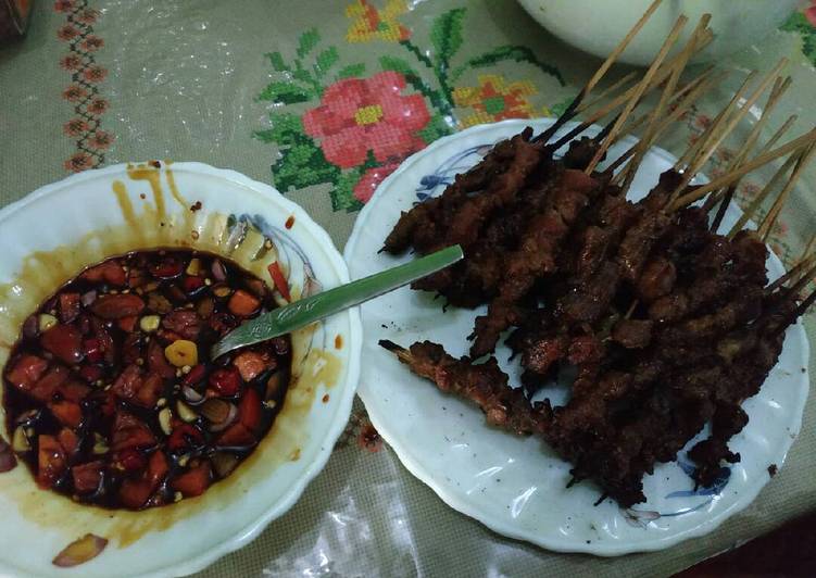 Sate kambing/domba