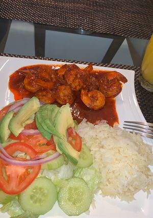Una foto de Camarones a la Diabla! 😈