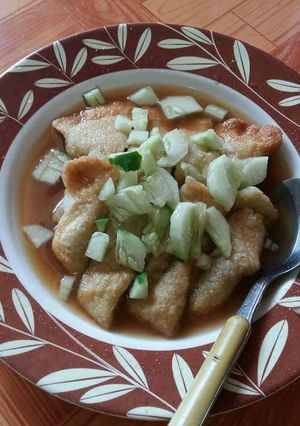 Foto resep Pempek dos isi telur puyuh rebus
