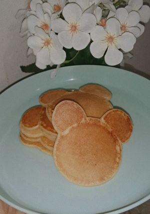 Foto resep Pancake Minnie-Mickey