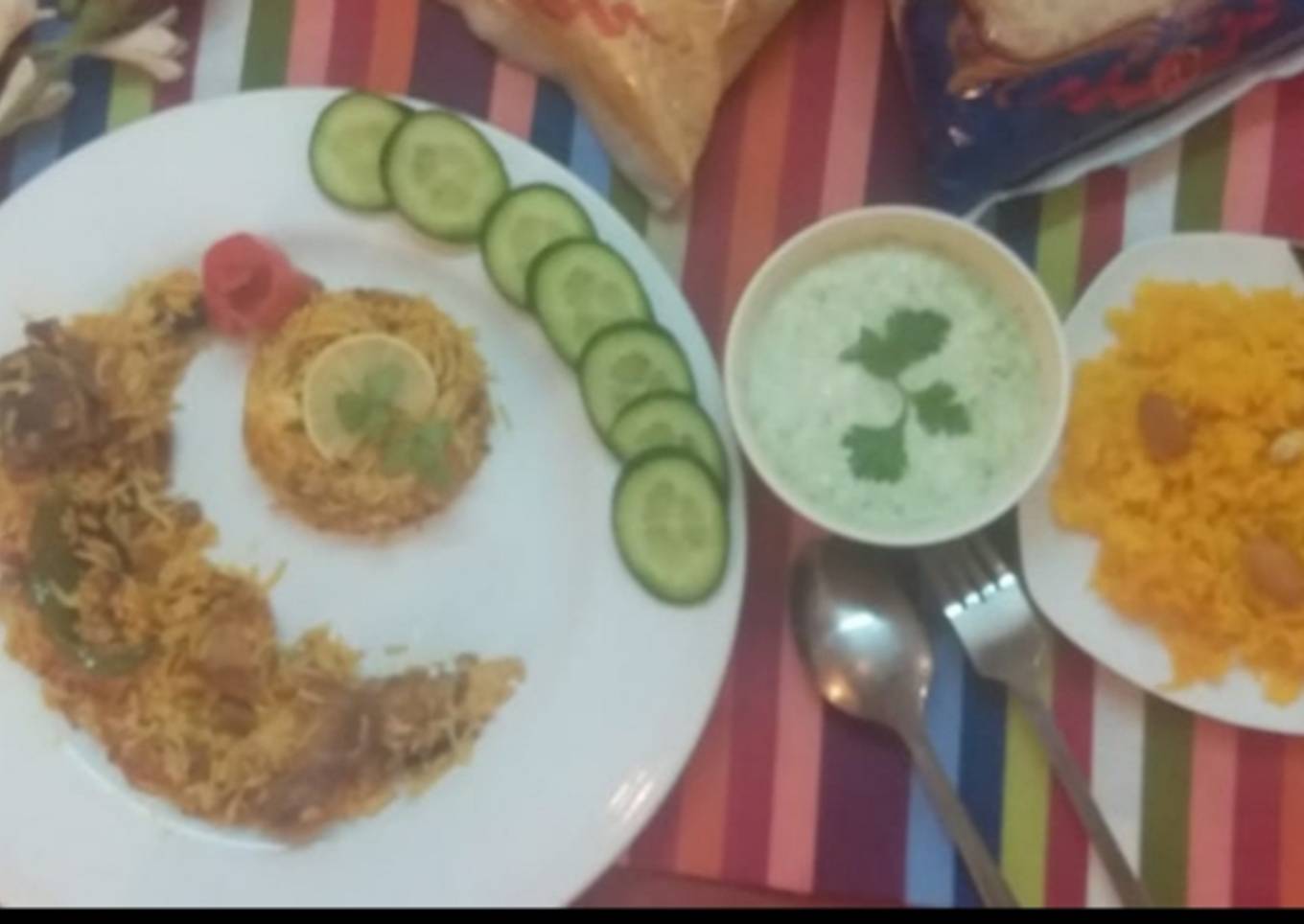 Masaledar biryani 😋