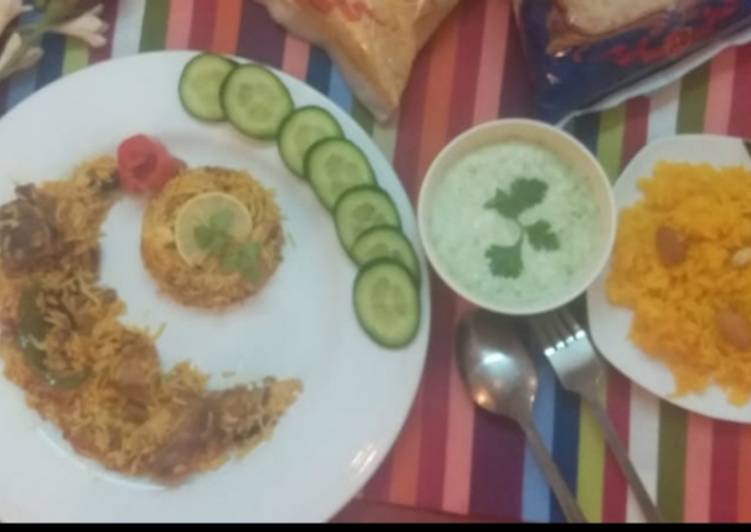 Recipe of Super Quick Homemade Masaledar biryani 😋 #kokaband cookpad