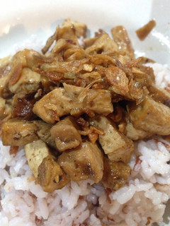 Foto resep Nasi bakmoy ayam tahu simple
