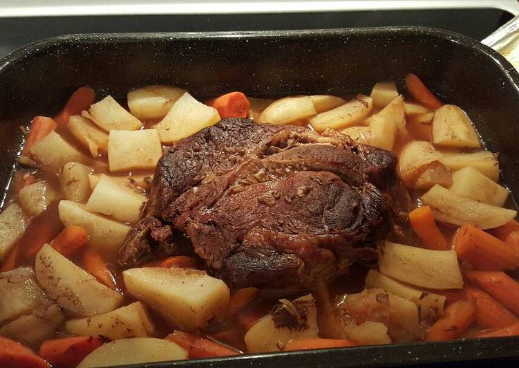 Simple Way to Prepare Homemade Pot Roast