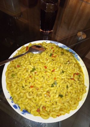 A picture of Perpersoup macaroni.