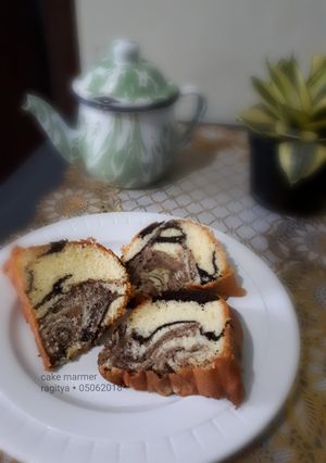 Foto resep Cake Marmer Lembut