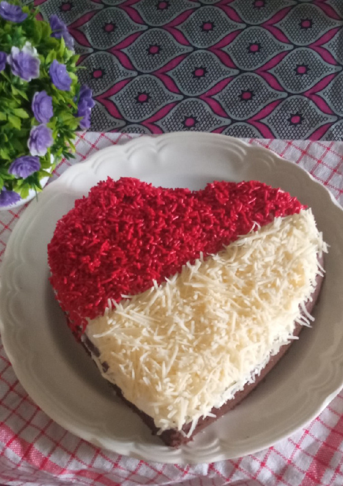 Foto resep Brownies kemerdekaan🇮🇩