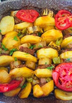 عکسی از دستور کباب ترکی