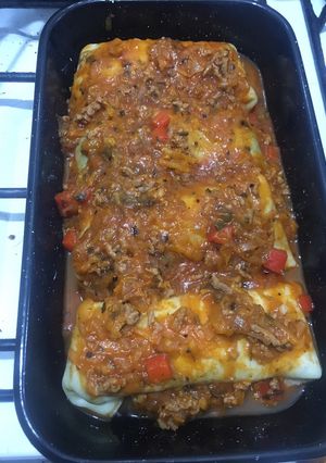 Una foto de Canelones masa sin tacc