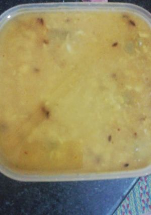 A picture of Khichdi.